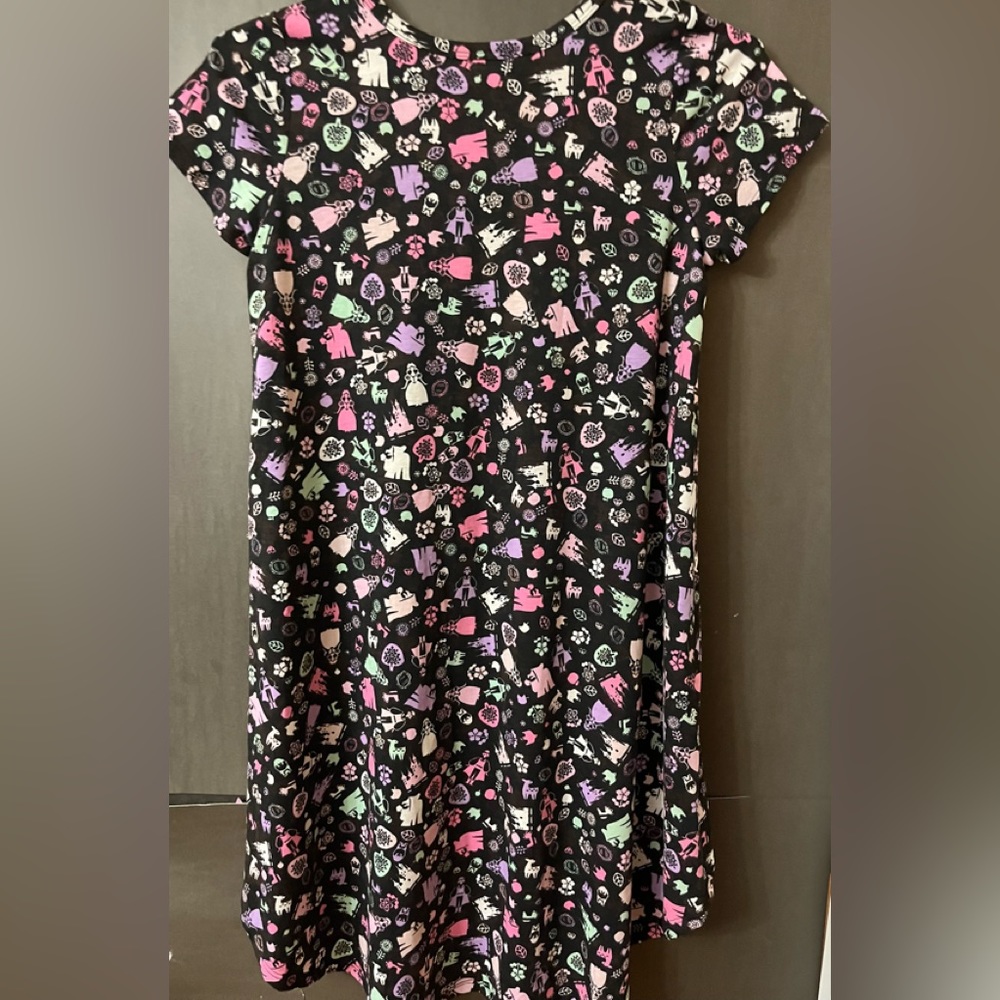 Disney LuLaRoe Scarlet Dress Girls Sz 12 EUC ⭐️